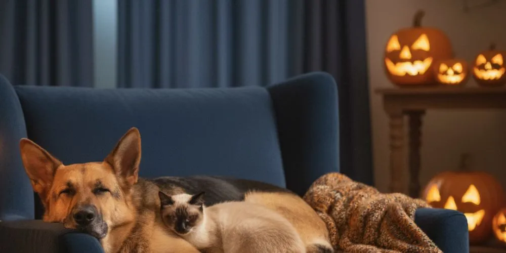 Dangers d’Halloween pour les animaux : conseils & prévention